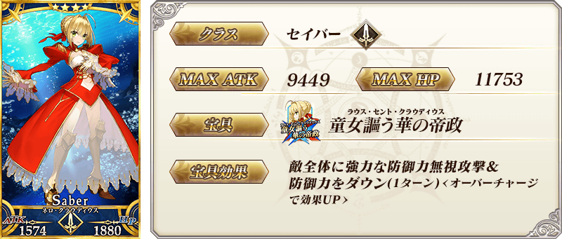 サーヴァント詳細