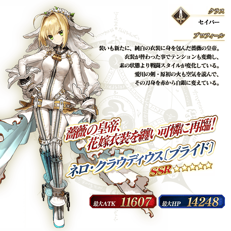 サーヴァント詳細