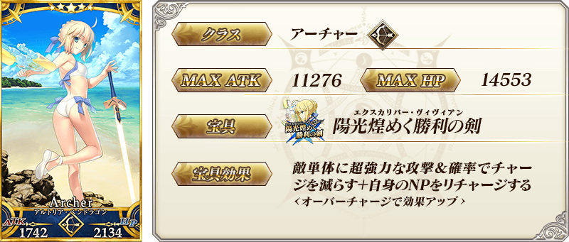 サーヴァント詳細