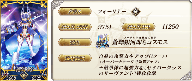 サーヴァント詳細