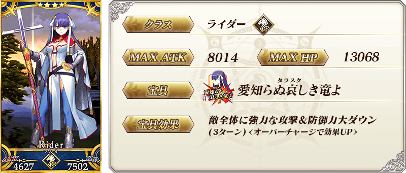 サーヴァント詳細