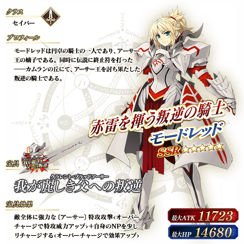 サーヴァント詳細