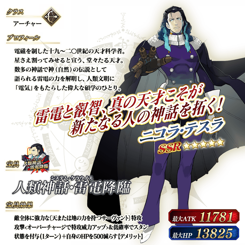 サーヴァント詳細