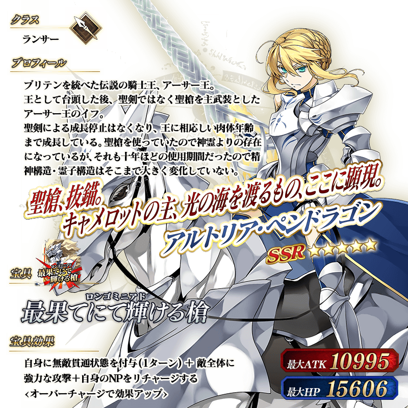 サーヴァント詳細