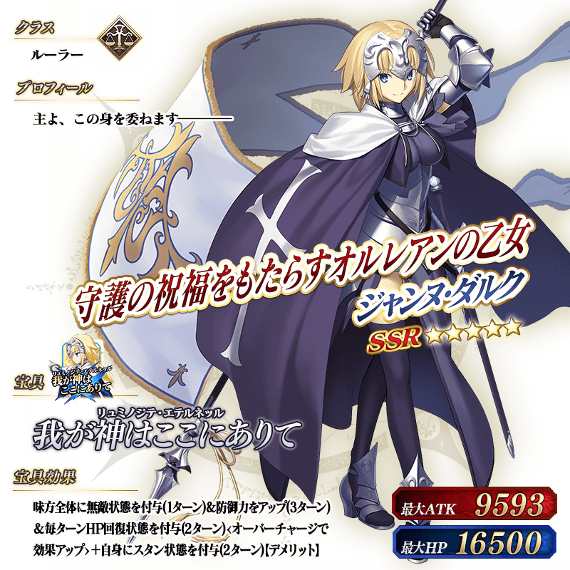 サーヴァント詳細