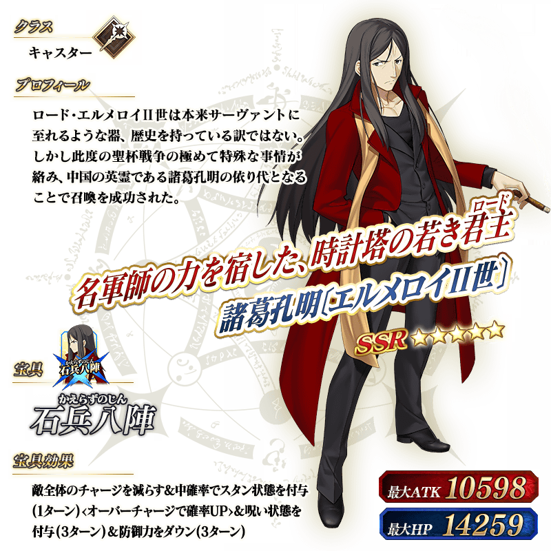 サーヴァント詳細