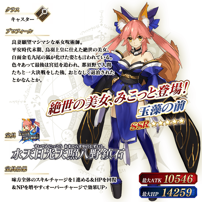 サーヴァント詳細