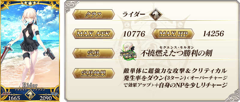 サーヴァント詳細