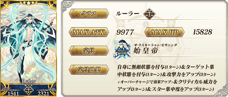 サーヴァント詳細