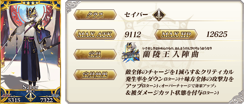 サーヴァント詳細