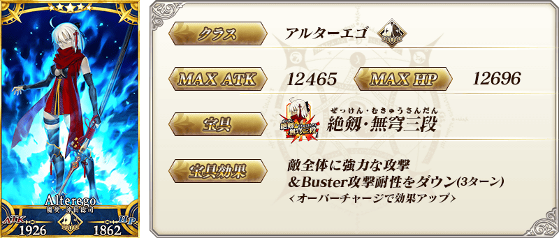 サーヴァント詳細