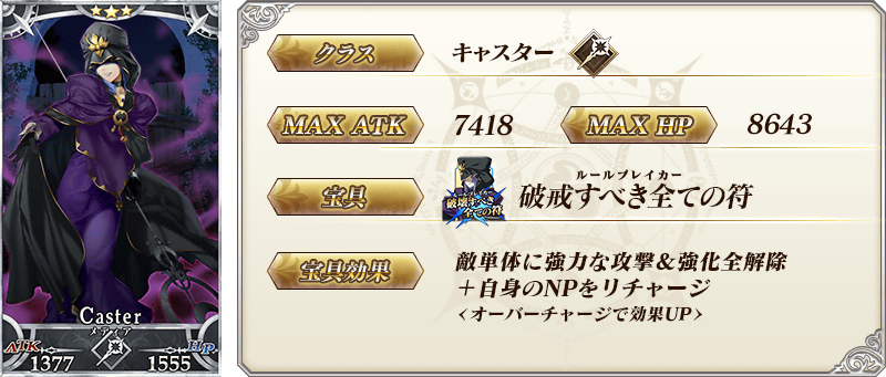 サーヴァント詳細