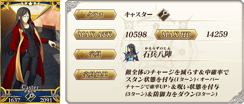 サーヴァント詳細