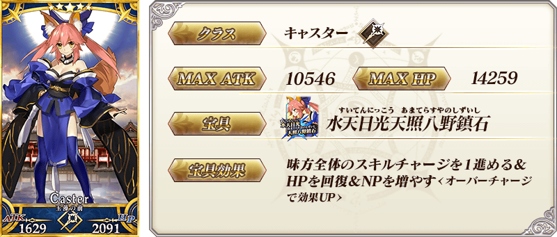 サーヴァント詳細